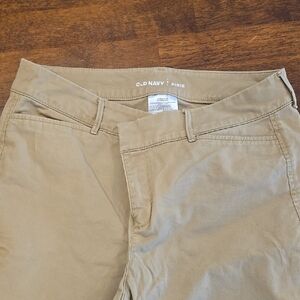 Old Navy Tan Pixie Pants